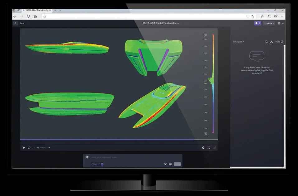 Análisis dimensional de superficies con software FARO
