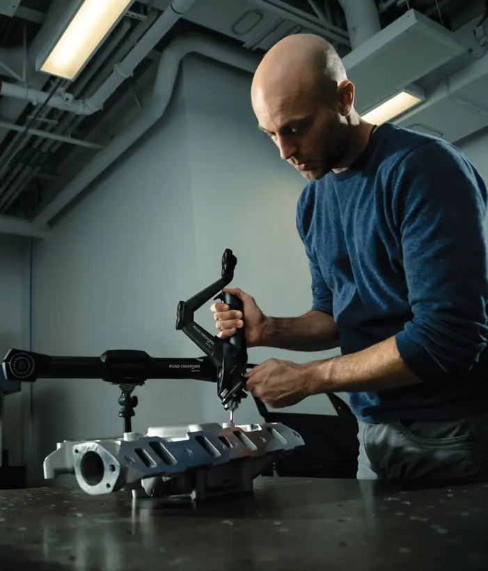 HANDYPROBE en aplicación industrial
