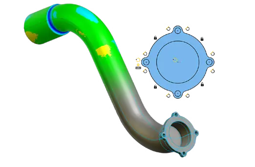 Modelo CAD creado con Peel 3 Pro CAD