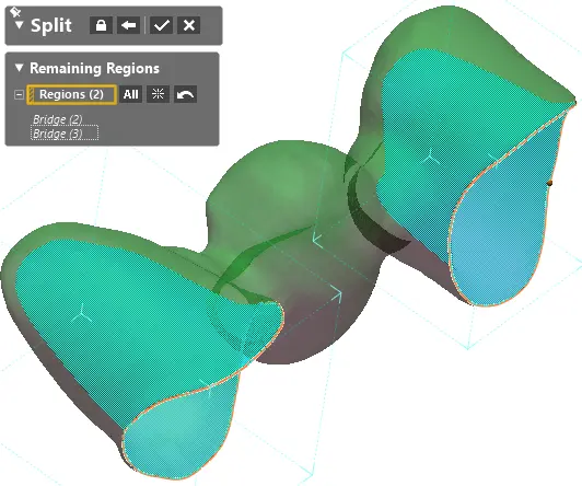 Spline de tubería editado con precisión