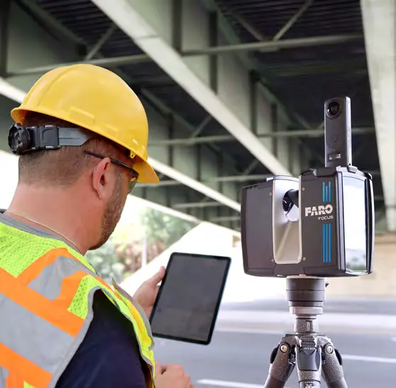 Control de FARO Focus desde una tableta